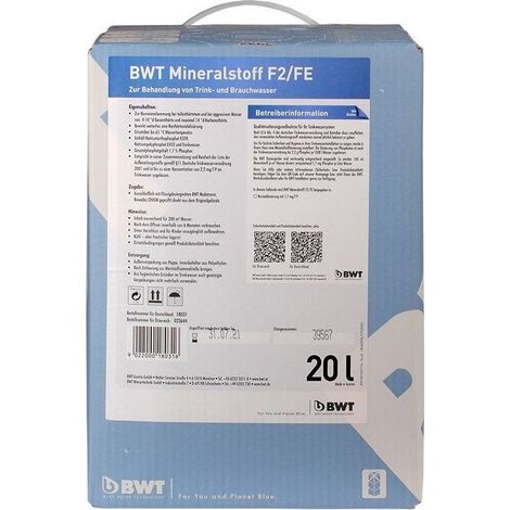 BWT Mineralstoff F/E, 1x20 l Box (Quanto 023644