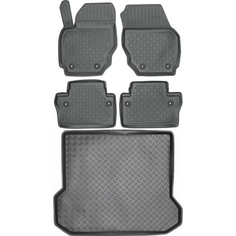 Volvo XC70 II Kombi (2007–2016) – SET – Fußmatten + Kofferraummatte (1/5)