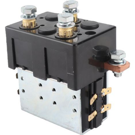 Contacteur inverseur 24 V CC, 200 A, modèle DC182, pour moteurs électriques de chariots élévateurs et tracteurs (1/5)