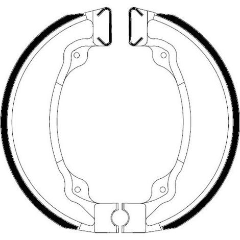 Machoire de frein FERODO Standard Route