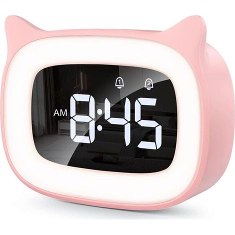 Réveil, LED Veilleuses Pendules horloges de Chambre Sleep reveil, Snooze Réveil (1/5)