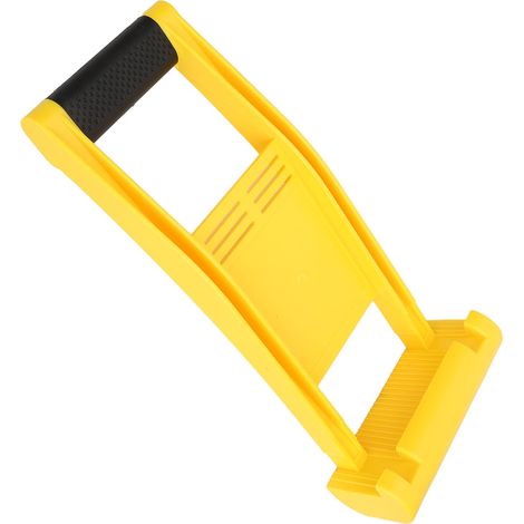 Poignée de transport pour plaques de plâtre, poignée de transport en ABS pour plaques de plâtre, aide au levage et au transport de panneaux de bois et de verre, capacité de charge 80 kg (1/5)