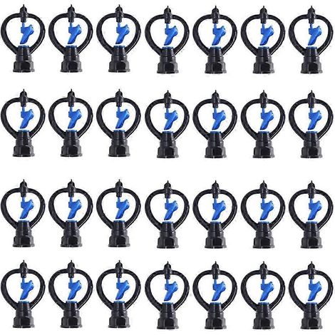 50PCS Butterfly Sprinkler Automatic External Wire Impeller Nozzle 360 Degree Automatic Rotation Spri Edition 0703 (1/5)