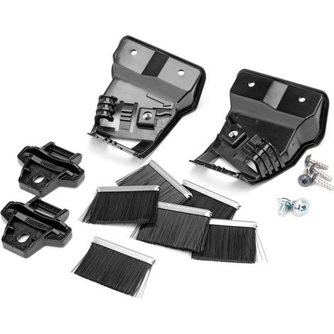 Husqvarna – Kit de 6 brosses pour roues de tondeuse robot – Supports et visserie inclus – Performance optimale pour modèles Automower