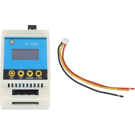 Zeitrelais mit LCD-Anzeige, Hoch-/Niedrigpegel-Triggerung, Zyklusverzögerung und Optokoppler-Isolation (6-fach)