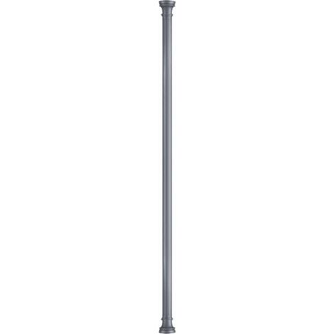 Poteau Colonne cannelée - Hauteur 3000mm Ø80mm diamètre base Ø160mm - Résistance 3 tonnes - Fonte - DECO FER FORGE