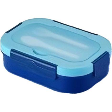 Bento-Box für Kinder, 4 Fächer, auslaufsicher, BPA-frei, tragbar, 1300 ml, für Jungen und Mädchen (1/5)