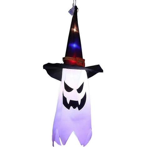 Lampes LED clignotantes pour déguisement d'Halloween, chapeau de magicien lumineux, accessoires de bar à domicile (1/5)