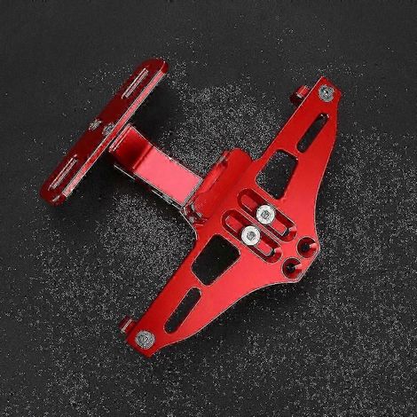 Support de plaque d'immatriculation unique pour feu arrière de moto, compatible avec Suzuki GSR400, GSR600, GSR750, B-King 1300, GSX1400, GSF650, GSF 1200 et 1250. (1/5)