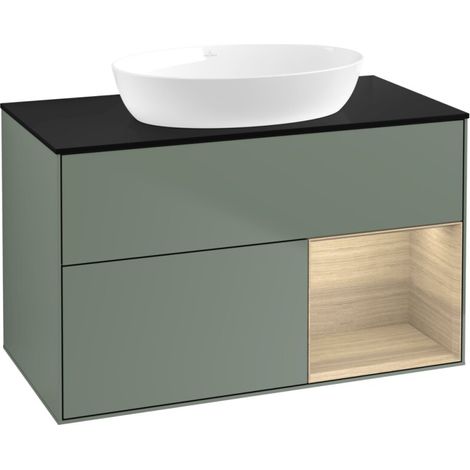 Villeroy & Boch FA22PCGM meuble sous-lavabo Finion FA2 (1/2)