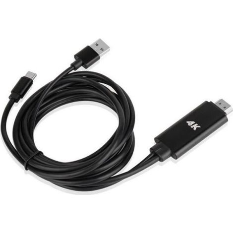 USB 3.1 Type C Telephone vers HDMI TV - HDTV Cable video pour Samsung Galaxy S8 S9 Plus Da06865 (1/4)