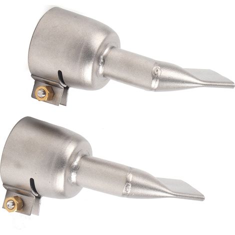 2 buses de pistolet à souder plates à 120 degrés en acier inoxydable, accessoires pour torche de soudage à air chaud et plastique (1/5)