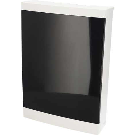 Tableau électrique en saillie 36 modules (3x12) blanc porte fumée EDO777850 EDO Technic