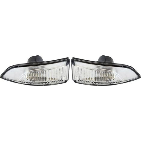 1 pair of 261650002R and 261656470R rearview mirror turn signal housings for Renault Megane (1/4)