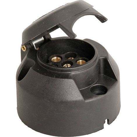 HP Autozubehör 28255 Presa rimorchio [Presa a 7 poli - Spina a 7 poli] Plastica