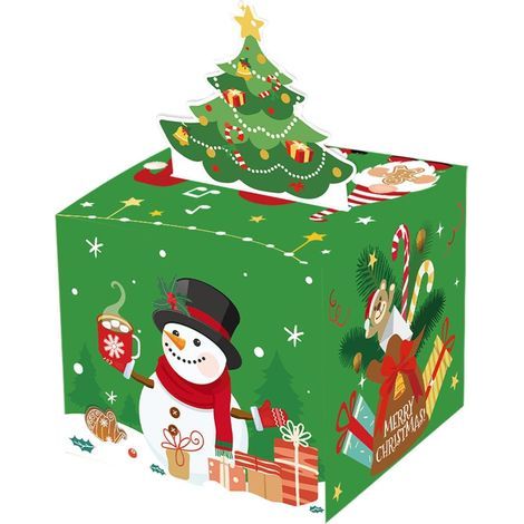 Tirelire De Noël pour Cadeaux en Espèces, Boîte Cadeau Surprise De Noël, Boîte À Billets Amusante, Façons Amusantes D'offrir De l'argent en Cadeau