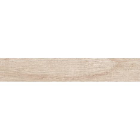 Aelle - Carrelage sol / mur effet bois 20x120 cm ARTWOOD BONE - Vendu par boîte de 1.44 m²