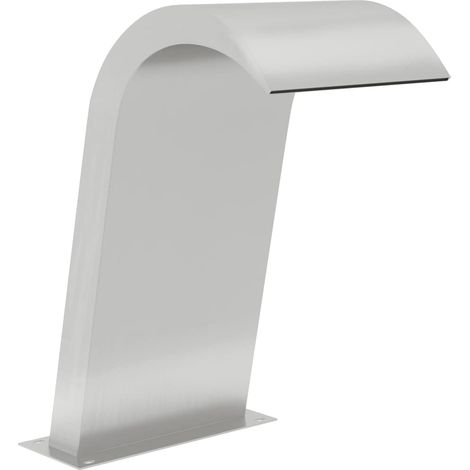vidaXL Poolbrunnen 50x30x60 cm Edelstahl