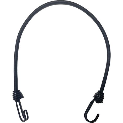 61 cm langes Bungee-Seil mit Haken, 5er-Pack hochwertige, strapazierfähige Gummibänder, starkes elastisches Seil für Outdoor-Zelte, Gepäckträger, Camping, Fracht, Wohnmobil, Fahrrad, Transport, Lageru