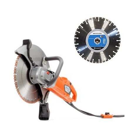 Husqvarna K4000 EL 14" 110v Cutter + Blade