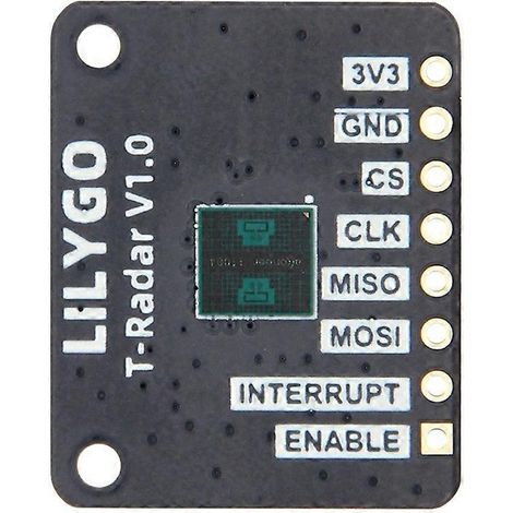 Placa de desarrollo LILYGO T-Radar con sensor de radar UWB A121 mejorado para detección y posicionamiento avanzados de objetos. (1/5)