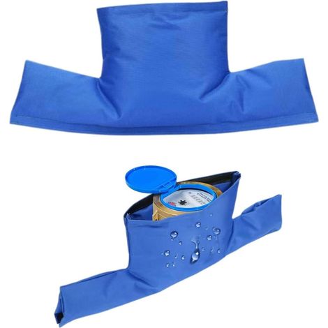 (2 Pièces) Couvercle Isolant Compteur d'Eau, Housses Isolantes Pour Compteur d'Eau, Protection Contre Le Gel Couverture De Compteur D'Eau (1/5)