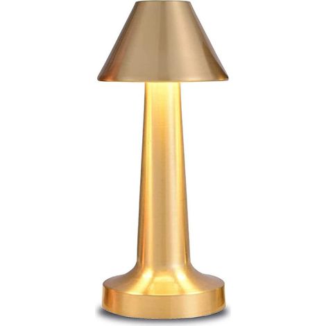 Wiederaufladbare, berührungsempfindliche Tischlampen (Gold) - B-Or (1/5)