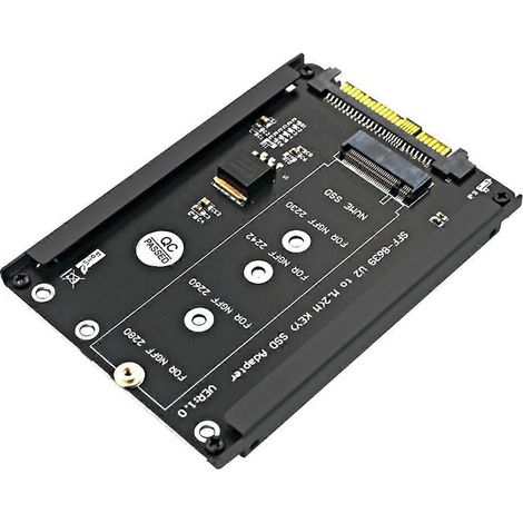 Adaptateur/convertisseur de carte d'extension M.2 NVMe Key M SSD vers SFF-8639 U.2 (1/5)