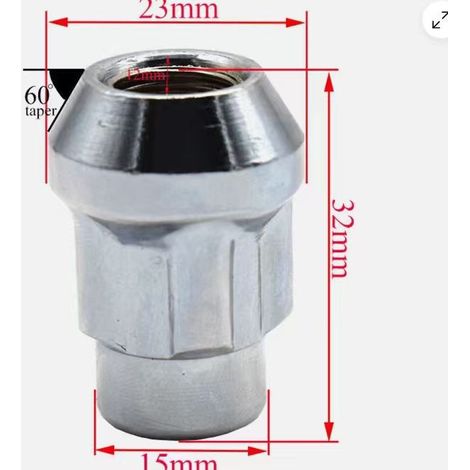 Universelle Diebstahlsicherung für Radmuttern und Reifen für Buick Excelle, LaCrosse und Cruze Fahrzeuge. (1/3)