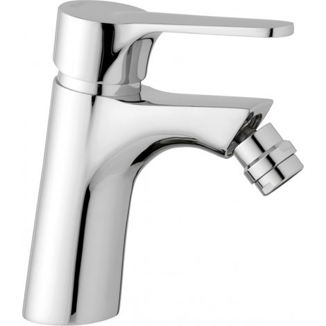 Pinto monocomando bidet con scarico e cartuccia eco-start cromo