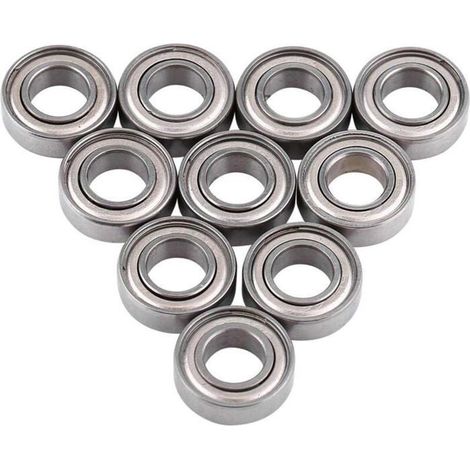 Roulements de moteur 688ZZ Lot De 10 Roulements à Billes En Métal Double Blindage 8 x 16 x 5 mm pour viter la pntration de salets (1/5)