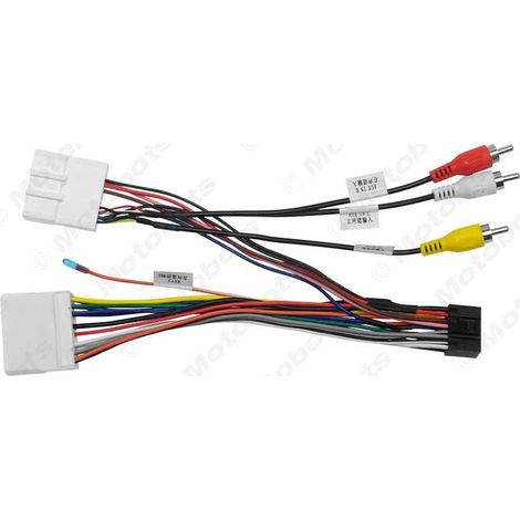 Câble d'alimentation compatible avec les appareils de navigation Android grand écran, adaptateur 14 broches vers 16 broches, pour Subaru Forester 2006 (1/4)