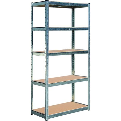 TEC HIT 304175 - Kit 5 Tablettes - Étagère D'atelier pour Charge Lourde - En Acier Résistant - 175 Kg (1/3)