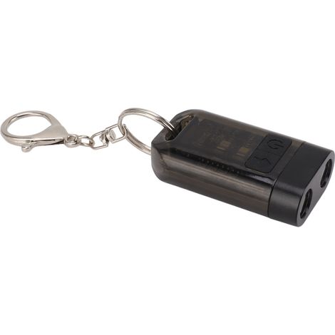 Mini lampe torche à lumière vive pour une utilisation en extérieur, ultra-légère, portable et rechargeable, petite lampe porte-clés. (1/5)
