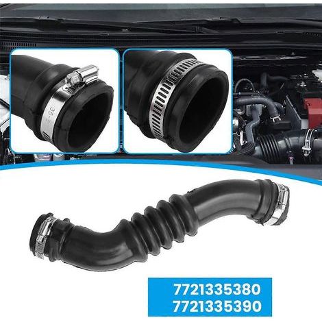 Tuyau et collier de remplissage de réservoir de carburant noir pour Toyota Prado série 120 (1/5)