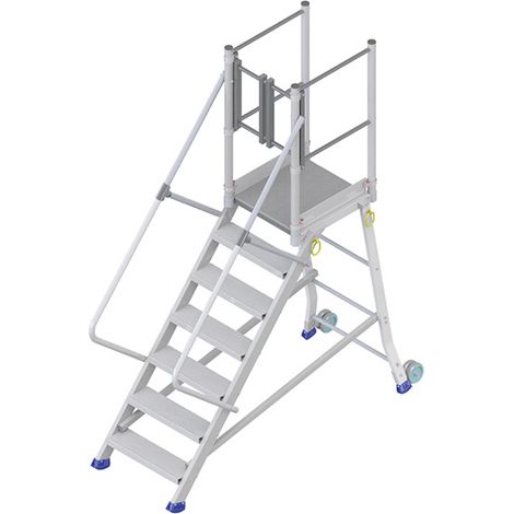 Piattaforma 5 gradini - Altezza piattaforma 1.00m - 1 sportello - ES-305-CAMION/PS