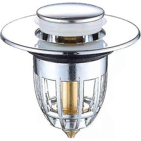 Bouchons de lavabo universels à clapet anti-retour avec filtre de vidange intégré (1/3)
