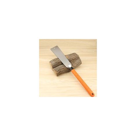 Scie Japonaise Ryoba Scie Japonaise Tranchante pour la Coupe de Bambou, Bois, Tuyau, Longueur 250mm (Scie)
