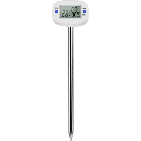 TA290 Igrometro digitale per terreno, misuratore di umidità, temperatura e umidità con sonda per giardinaggio e agricoltura (1/5)