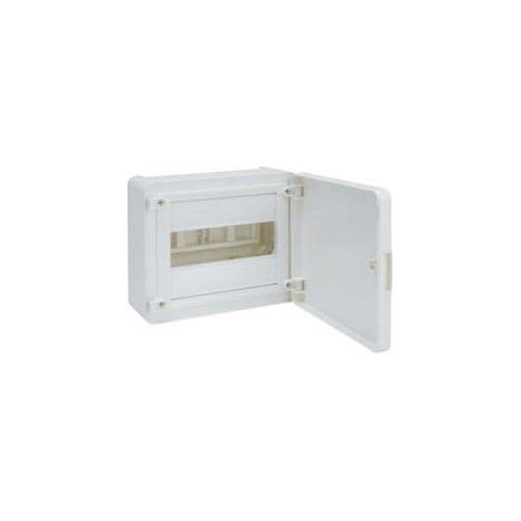 HAGER VS108PE Cuadro eléctrico superficie golf VF con 1 fila 8 módulos opaca blanca+regleta (1/3)