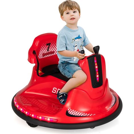 Kids Ride-On Bumper Car Electric Children 360° Swivel Toy Car 6V Remote Control (1/5)