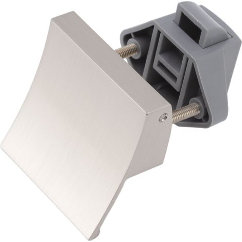 Serrure de porte P07 SN Nickel Brossé Alliage de zinc Nylon Ouverture 7mm pour Camping-car Yacht Meuble (1/4)