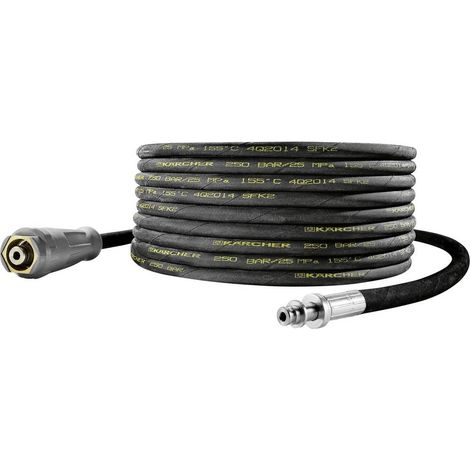 Kärcher – Tuyau haute pression DN 6 – Longueur 15 m – Pression max. 300 bar – Raccord AVS pour enrouleur – Compatible EASY!Lock