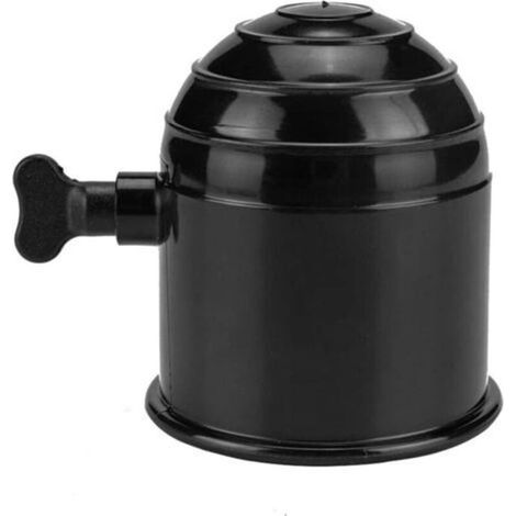 Tapa de bola de barra de remolque Universal para coche, accesorios de remolque de 50mm, protección de bola de barra de remolque para caravana con perilla de tornillo, 2 uds. (1/5)