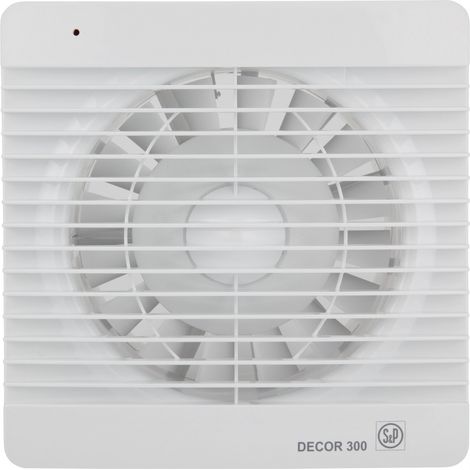 Aérateur - DECOR-300 CZ UNELVENT - 401439 Clapet anti-retour - débit: 280 m3/h - diam.: 146,5 mm (1/4)