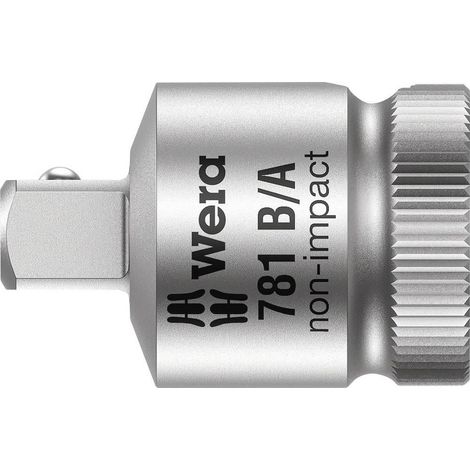 Wera 781 B/A Adaptador Llave de Vaso Metal Compacto