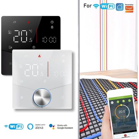 Termostato Smart WiFi Beca BHT-009GBLW  Bianco (1/5)