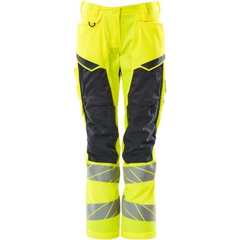 Mascot Damen-Bundhose 19578-236-17010 Gr. 76C44 hi-vis gelb/schwarzblau