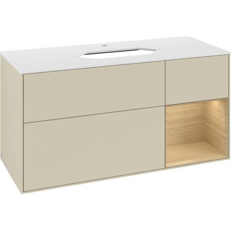 Villeroy & Boch G301PCHJ Meuble sous-lavabo Finion G30