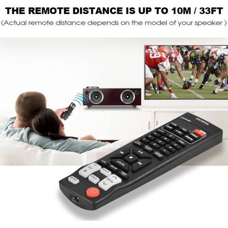 Télécommande de remplacement pour barre de son LG AKB73575421 NB2420A NB3520A NB3520A2 NB3520ANB NB3530A NB3530ANB NB3532A NB4530B-Ywey (1/4)